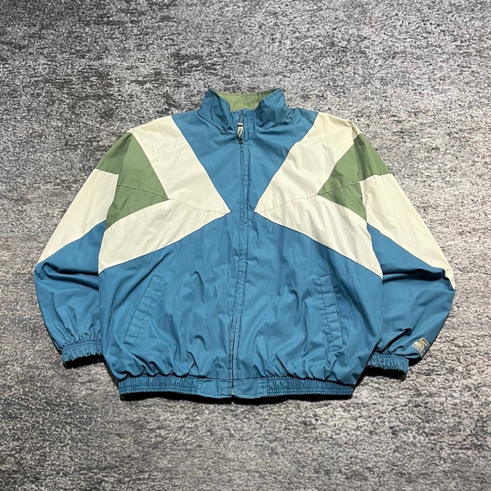 Vintage 90s Starter Puffer Jacker Mens XL Sportswear Athletic Embroidered